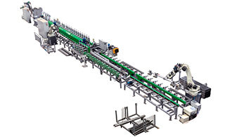 HF Automatic Shelf Boxing Beam Roll Forming Line