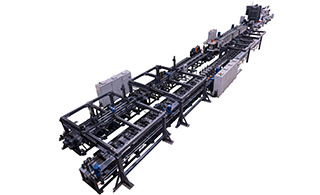 HF Fully Automatic Boxing Beam Roll Forming Line