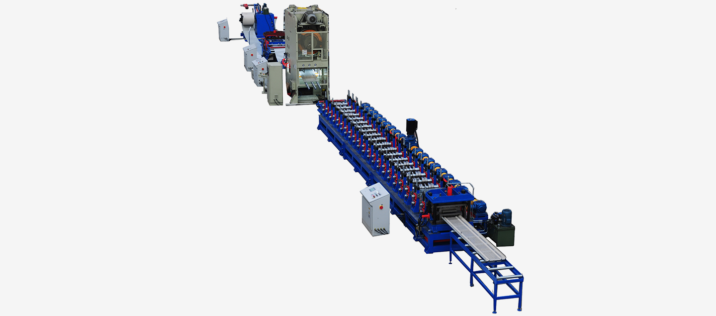 HF Noise-barrier Panel Auto-punching & Roll Forming Line
