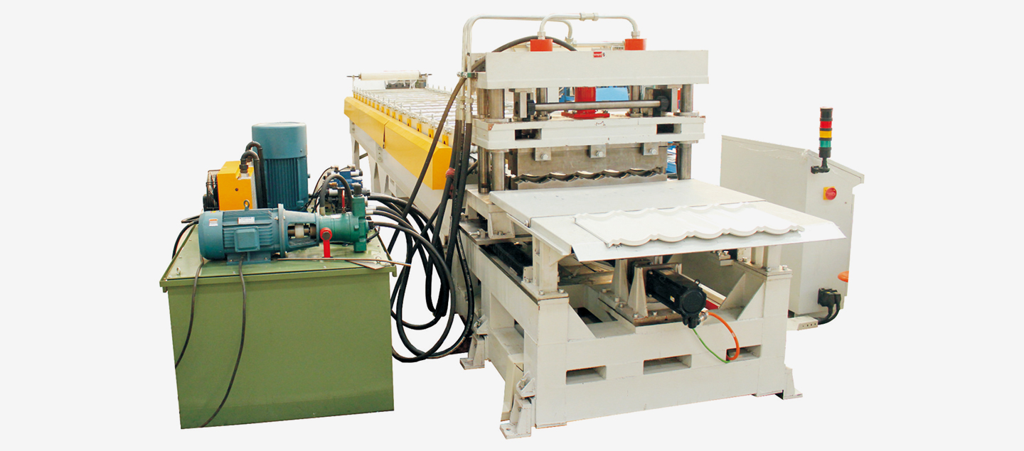 HF Servo Glazed Tile Cold Bending And Forming Equipment
