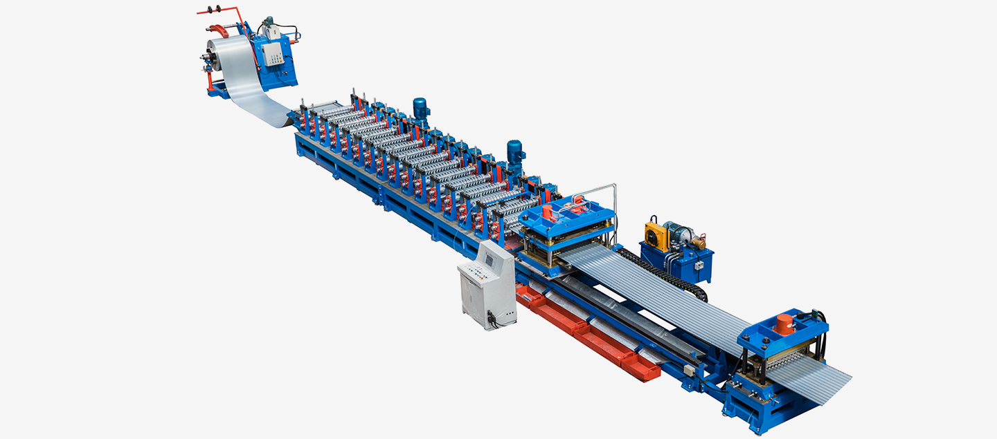 HF Silo Plate Roll Forming Line