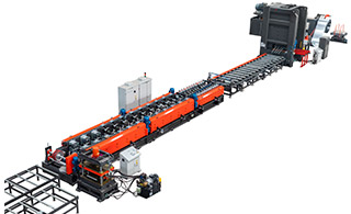 HF 桥架冲切成型全自动冷弯装备