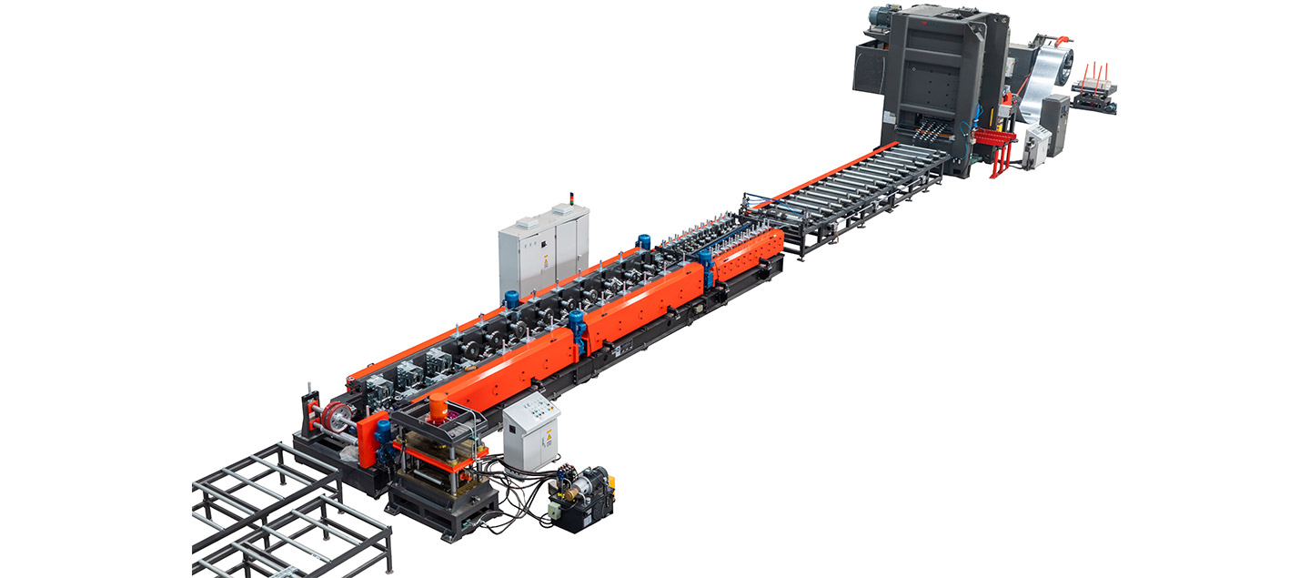 HF 桥架冲切成型全自动冷弯装备