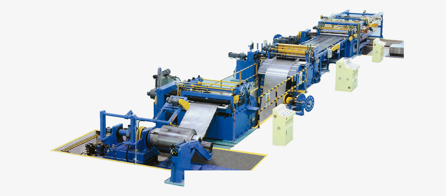 Uncoling-slitting-recoiling Production Line